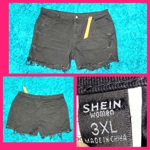 SHEIN Black Shorts
